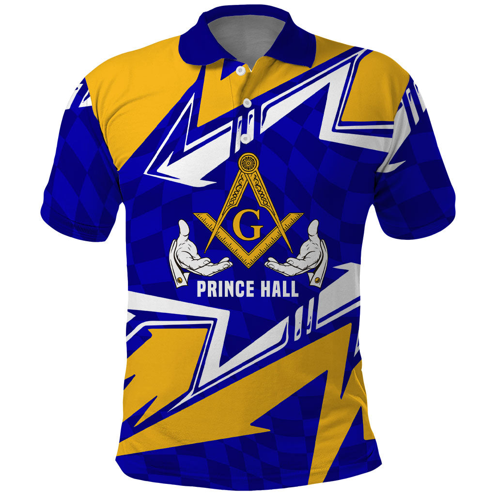 Prince Hall Freemasonry Polo Shirt Square and Compasses Masonic Brothers
