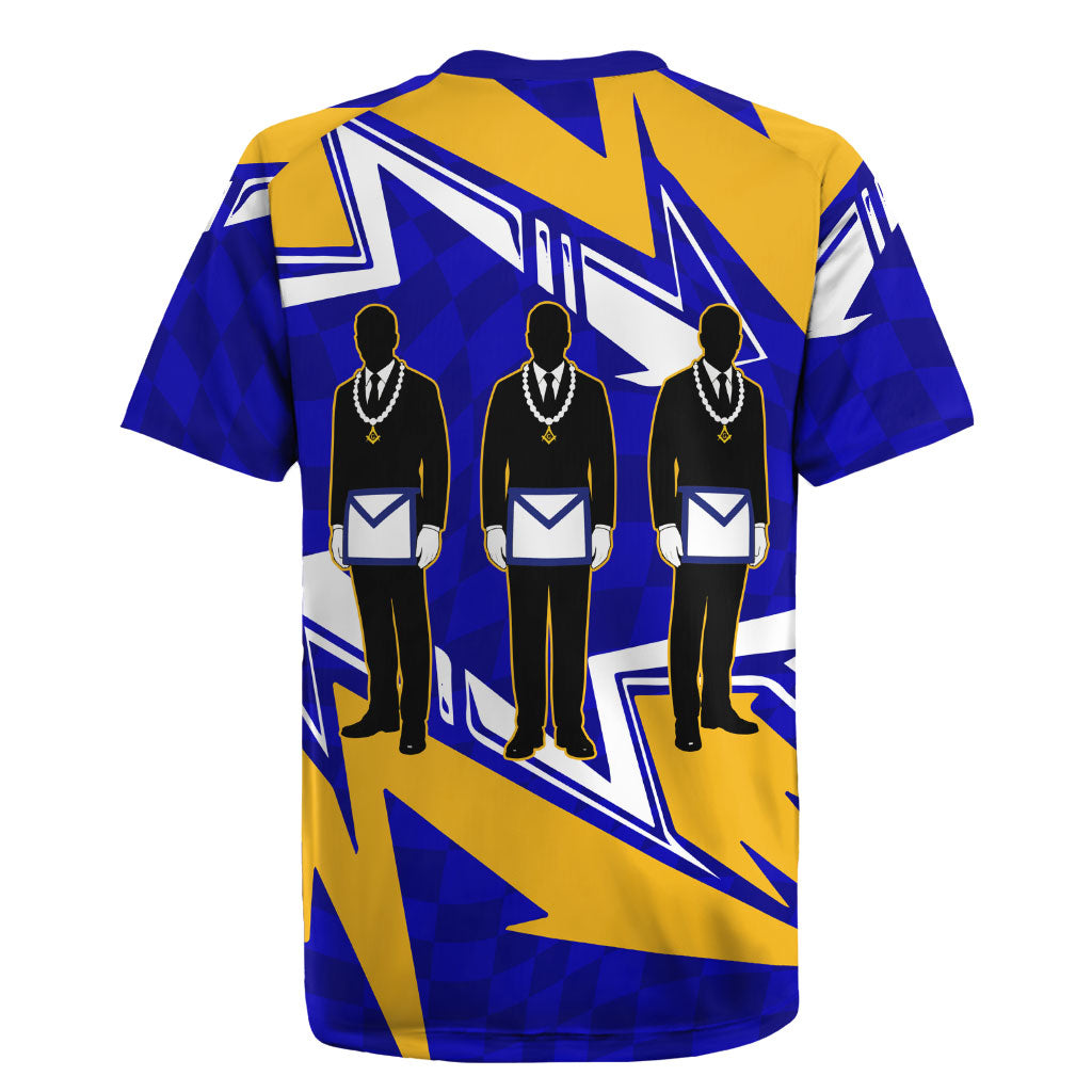 Prince Hall Freemasonry Rugby Jersey Square and Compasses Masonic Brothers
