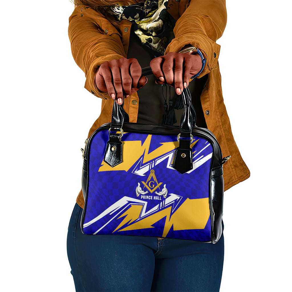 Prince Hall Freemasonry Shoulder Handbag Square and Compasses Masonic Brothers