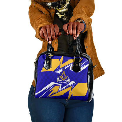 Prince Hall Freemasonry Shoulder Handbag Square and Compasses Masonic Brothers
