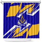 Prince Hall Freemasonry Shower Curtain Square and Compasses Masonic Brothers