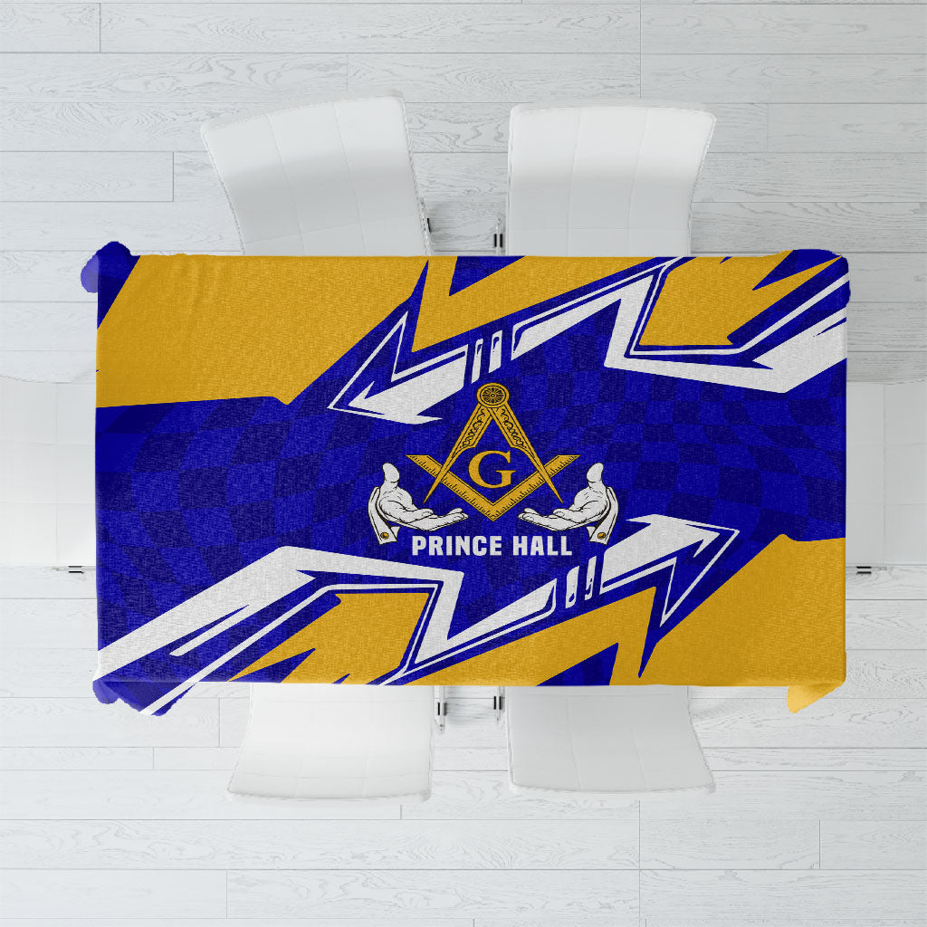 Prince Hall Freemasonry Tablecloth Square and Compasses Masonic Brothers