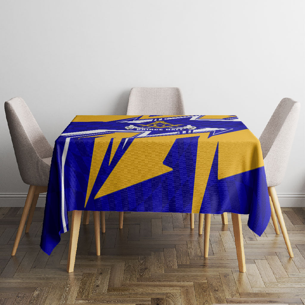Prince Hall Freemasonry Tablecloth Square and Compasses Masonic Brothers