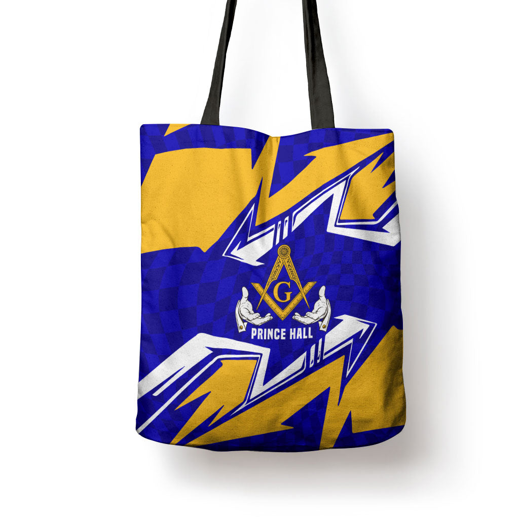 Prince Hall Freemasonry Tote Bag Square and Compasses Masonic Brothers
