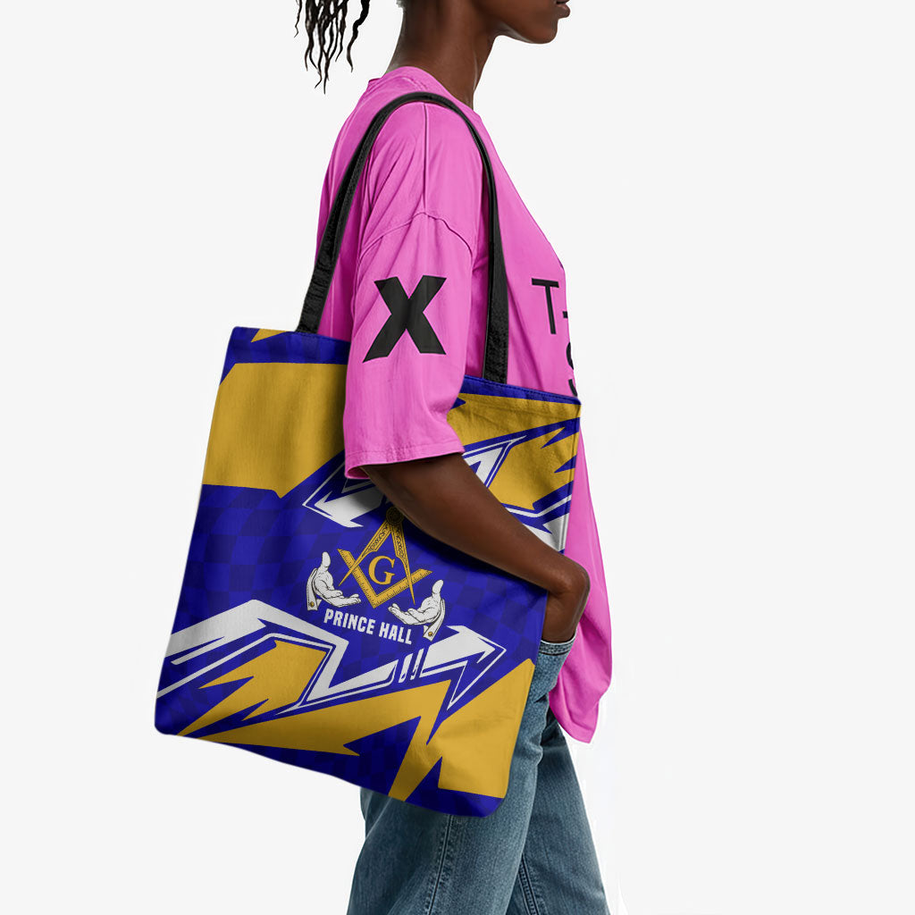 Prince Hall Freemasonry Tote Bag Square and Compasses Masonic Brothers
