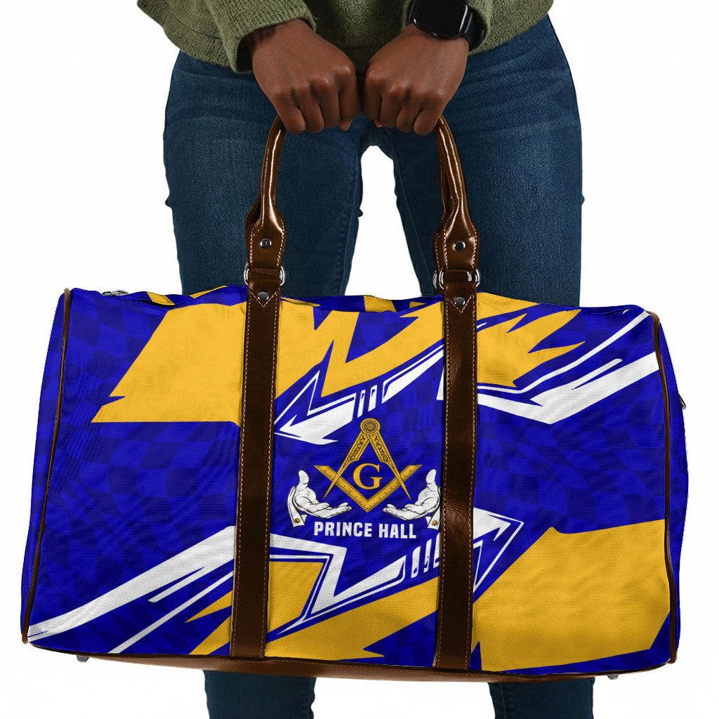Prince Hall Freemasonry Travel Bag Square and Compasses Masonic Brothers