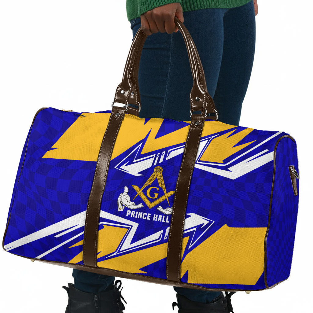 Prince Hall Freemasonry Travel Bag Square and Compasses Masonic Brothers