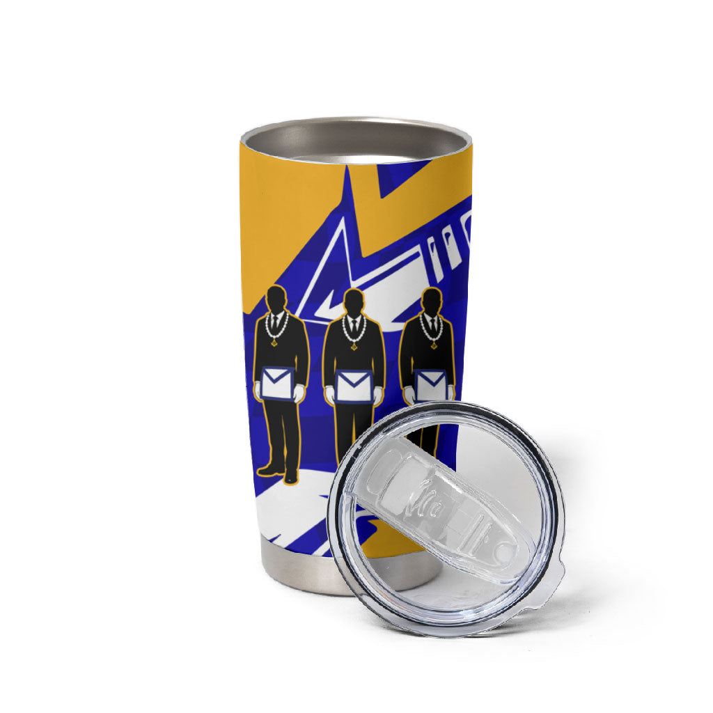 Prince Hall Freemasonry Tumbler Cup Square and Compasses Masonic Brothers