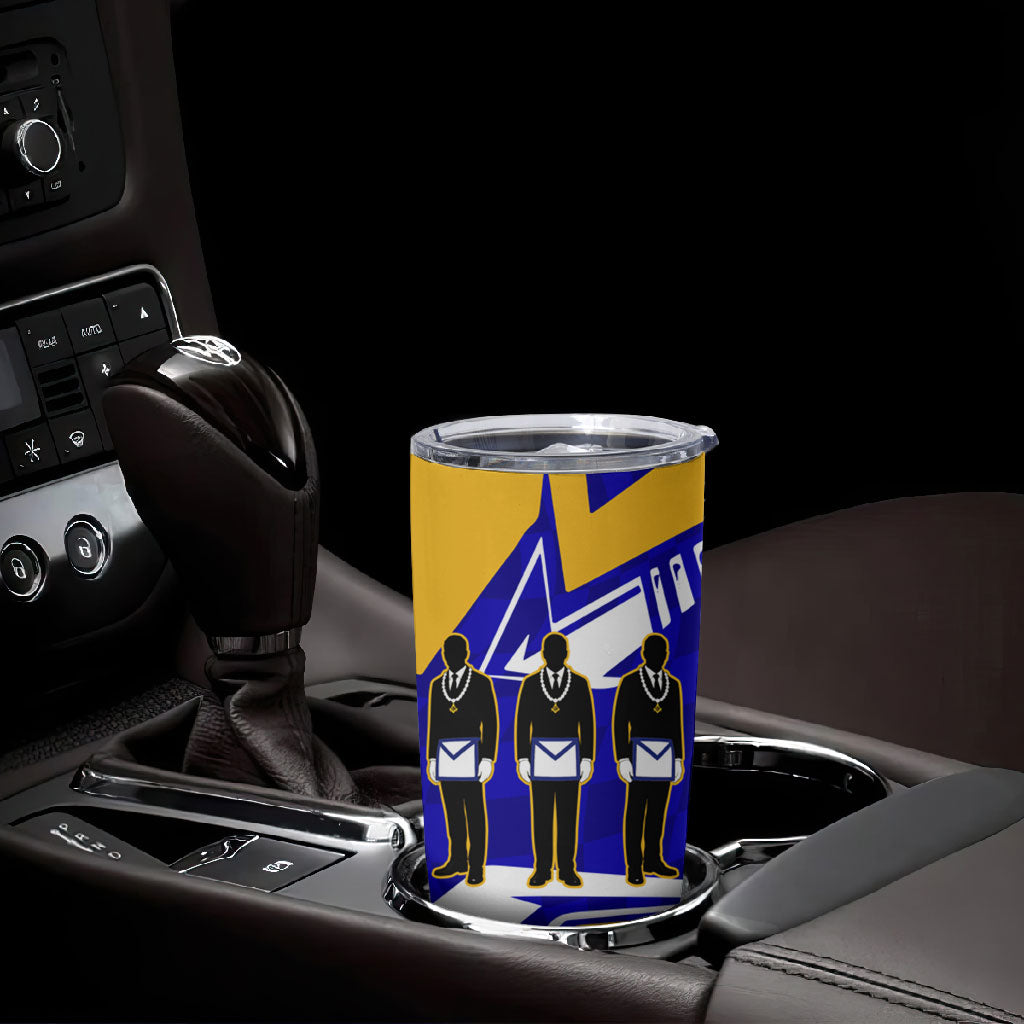 Prince Hall Freemasonry Tumbler Cup Square and Compasses Masonic Brothers