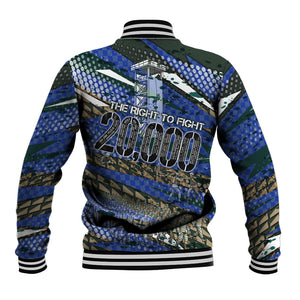 Montford Point Marines 1940s Est Baseball Jacket The Right To Fight 20000 Military Camouflage Art