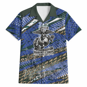 Montford Point Marines 1940s Est Hawaiian Shirt The Right To Fight 20000 Military Camouflage Art