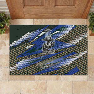 Montford Point Marines 1940s Est Rubber Doormat The Right To Fight 20000 Military Camouflage Art