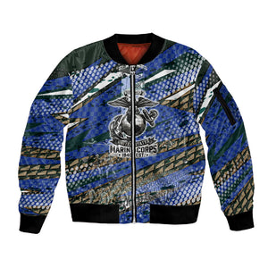 Montford Point Marines 1940s Est Sleeve Zip Bomber Jacket The Right To Fight 20000 Military Camouflage Art
