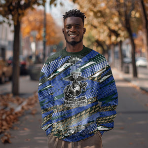 Montford Point Marines 1940s Est Sweatshirt The Right To Fight 20000 Military Camouflage Art