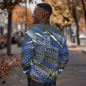 Montford Point Marines 1940s Est Sweatshirt The Right To Fight 20000 Military Camouflage Art