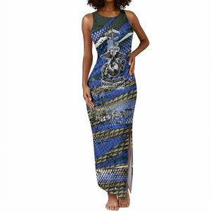 Montford Point Marines 1940s Est Tank Maxi Dress The Right To Fight 20000 Military Camouflage Art