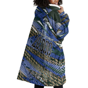 Montford Point Marines 1940s Est Wearable Blanket Hoodie The Right To Fight 20000 Military Camouflage Art