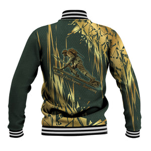 Montford Point Marines Overcoming Baseball Jacket Military History Camouflage Art