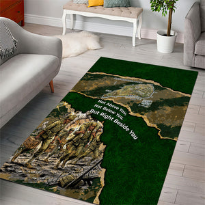 Montford Point Marines Not Above You Area Rug Iwo Jima Military Map Camouflage Vintage Art