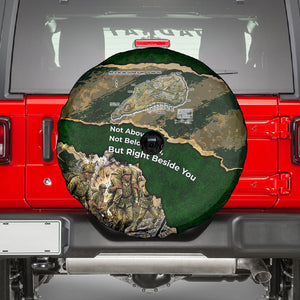 Montford Point Marines Not Above You Spare Tire Cover Iwo Jima Military Map Camouflage Vintage Art