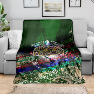 Montford Point Marines 1942 The First 20000 Blanket Vintage Vinyl Record Camouflage Graffiti Art