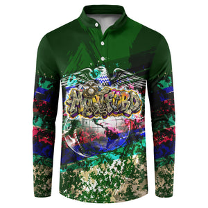 Montford Point Marines 1942 The First 20000 Button Sweatshirt Vintage Vinyl Record Camouflage Graffiti Art