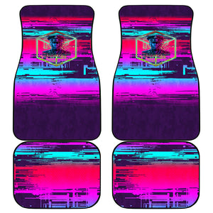 Montford Point Marines Legacy 1942 Car Mats The Right To Fight Retro Glitch Vaporwave Art