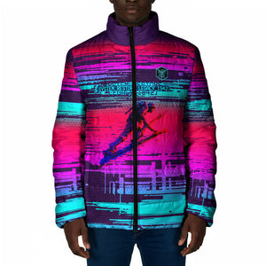 Montford Point Marines Legacy 1942 Padded Jacket The Right To Fight Retro Glitch Vaporwave Art