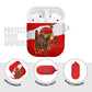Isom Dart Outlaw Of The Green River Browns Park AirPods Case Vintage Western Black Cowboy Skull Desert Sunset