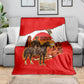 Isom Dart Outlaw Of The Green River Browns Park Blanket Vintage Western Black Cowboy Skull Desert Sunset