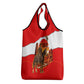 Isom Dart Outlaw Of The Green River Browns Park Grocery Bag Vintage Western Black Cowboy Skull Desert Sunset