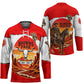 Isom Dart Outlaw Of The Green River Browns Park Hockey Jersey Vintage Western Black Cowboy Skull Desert Sunset