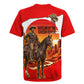 Isom Dart Outlaw Of The Green River Browns Park Rugby Jersey Vintage Western Black Cowboy Skull Desert Sunset