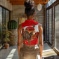 Isom Dart Outlaw Of The Green River Browns Park Women Sleeveless Polo Shirt Vintage Western Black Cowboy Skull Desert Sunset