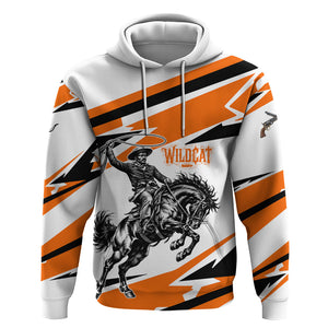 Isom Dart Black Cowboy Rider Of The Lost Frontier Hoodie Vintage Western Outlaw Graphic Illustration Wild West Legend