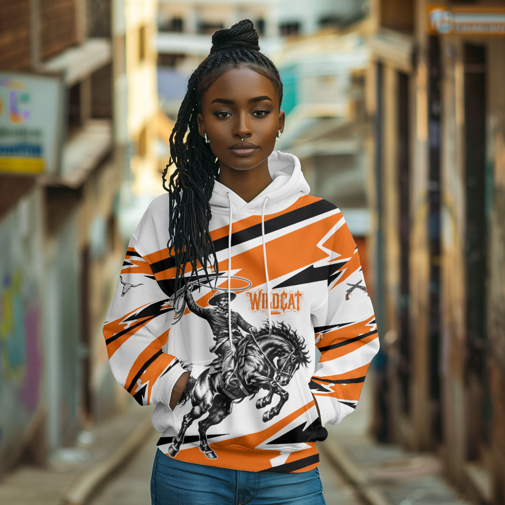 Isom Dart Black Cowboy Rider Of The Lost Frontier Hoodie Vintage Western Outlaw Graphic Illustration Wild West Legend