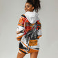 Isom Dart Black Cowboy Rider Of The Lost Frontier Hoodie Dress Vintage Western Outlaw Graphic Illustration Wild West Legend