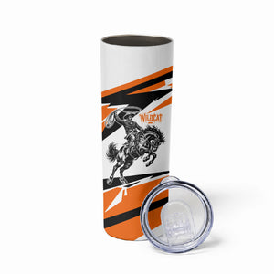 Isom Dart Black Cowboy Rider Of The Lost Frontier Skinny Tumbler Vintage Western Outlaw Graphic Illustration Wild West Legend