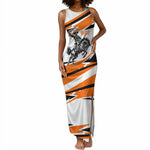 Isom Dart Black Cowboy Rider Of The Lost Frontier Tank Maxi Dress Vintage Western Outlaw Graphic Illustration Wild West Legend