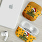 Marcus Garvey Christmas AirPods Case Inspirational History Quote Ugly Knitted Pattern Festive