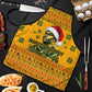 Marcus Garvey Christmas Apron Inspirational History Quote Ugly Knitted Pattern Festive