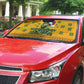 Marcus Garvey Christmas Auto Sun Shade Inspirational History Quote Ugly Knitted Pattern Festive