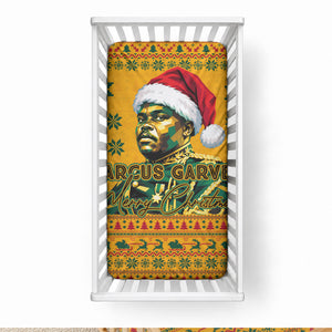 Marcus Garvey Christmas Baby Bed Cover Inspirational History Quote Ugly Knitted Pattern Festive