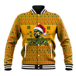 Marcus Garvey Christmas Baseball Jacket Inspirational History Quote Ugly Knitted Pattern Festive