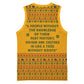 Marcus Garvey Christmas Basketball Jersey Inspirational History Quote Ugly Knitted Pattern Festive