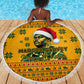 Marcus Garvey Christmas Beach Blanket Inspirational History Quote Ugly Knitted Pattern Festive