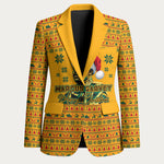 Marcus Garvey Christmas Blazer Inspirational History Quote Ugly Knitted Pattern Festive