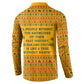 Marcus Garvey Christmas Button Sweatshirt Inspirational History Quote Ugly Knitted Pattern Festive