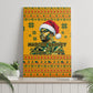 Marcus Garvey Christmas Canvas Wall Art Inspirational History Quote Ugly Knitted Pattern Festive
