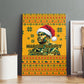 Marcus Garvey Christmas Canvas Wall Art Inspirational History Quote Ugly Knitted Pattern Festive
